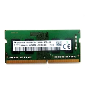 4GB SODIMM 1Rx16 DDR4 PC4-21300 2666MHz (260 Pin) Memory - L10598-855 - Picture 1 of 1