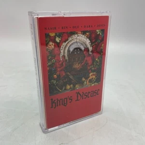 Nas King's Disease Cassette Album US 2020 Red Edition VG+/NM Hip Hop - Picture 1 of 4