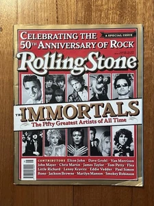 ROLLING STONE - 50th Anniversary Special Magazine #628 July 2004 THE IMMORTALS - Picture 1 of 10