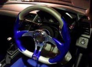 Simoni Racing Volante X4 Poly Pelle Limited edition Blu - argento Valore 200€ - Foto 1 di 2