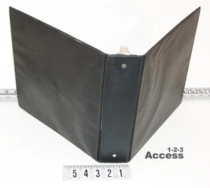 2 PK Cardinal Heavy Duty 3 Rings Binder 2.0'' & 1.5'' Vintage Black - Picture 1 of 23