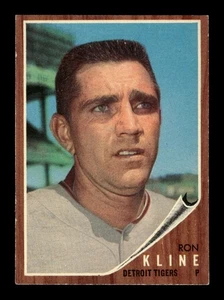 1962 Topps Set Break #216 Ron Kline EX-EX/MT *BNCARDS* - Imagen 1 de 2