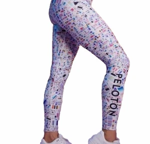 Peloton Wear It To Heart Damen-Leggings Sommerwelle hohe Taille $ 98 neu mit Etikett Small - Bild 1 von 8
