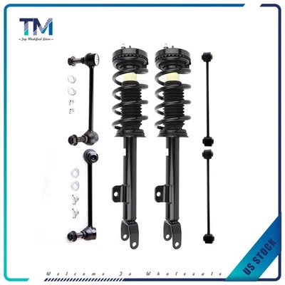 For Dodge Charger 2012-2017 Front Complete Struts Rear Sway Stabilizer Bar kits - Image 1 of 4