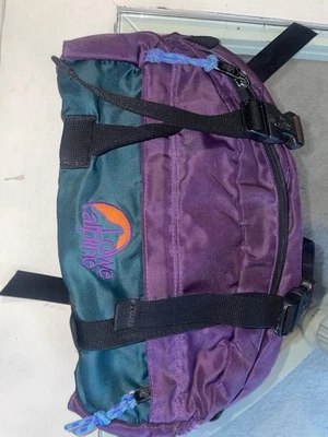 Riñonera Lowe Alpine Mesa Runner vintage años 90, exterior, cinturón de cadera acolchado para senderismo Foto 1 de 4