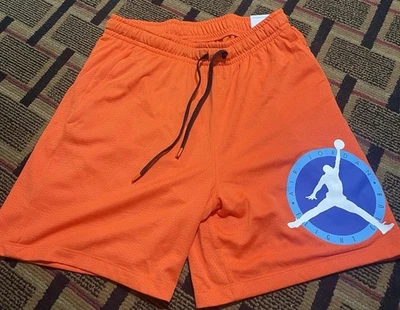 Nike Air Jordan Brand Flight Club Mesh Shorts DV7602-817 Orange Size Large NWT - Image 1 of 4