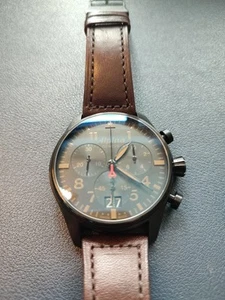 Alpina Watch Pilot Chronograph Shadow Line - Picture 1 of 15