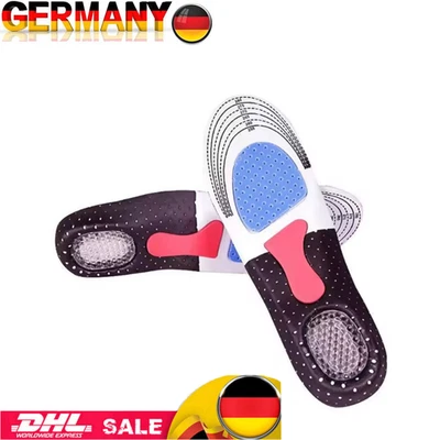 MARKENLOS Schuh Einlagen Einlegesohlen Gel Orthopädische Fersensporn Arbeitsschuhe Sport