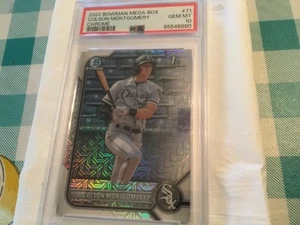 2022 Colson Montgomery Bowman Chrome Mega Box Rookie PSA 10 - Bild 1 von 2