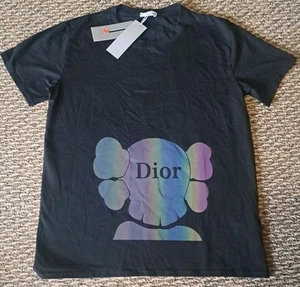 CHRISTIAN DIOR X KAWS T SHIRT LARGE MENS LIMITED EDITION RARE - Picture 1 of 8