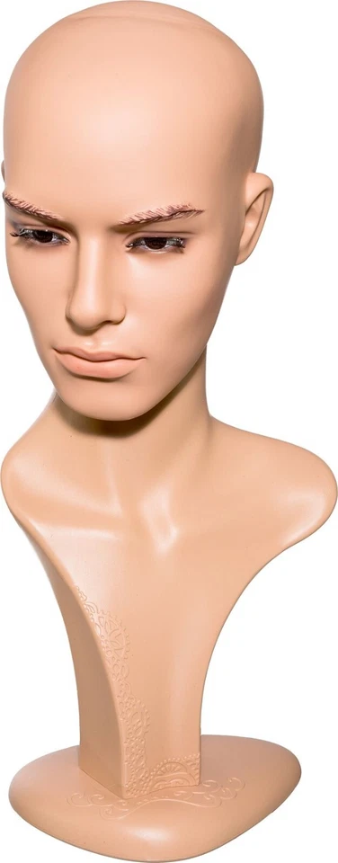 Herren Deko Kopf, Perückenkopf, Modellkopf, Schaufensterpuppe, Mannequin - Bild 1 von 1