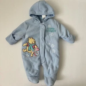 Vintage Y2K Disney Baby Pooh & Friends Schneeanzug Gr. 3-6M - Bild 1 von 4