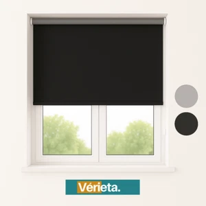 Tenda oscurante termica Klemmfix senza foratura nera↔30-140 cm ↕150 230 cm - Foto 1 di 11