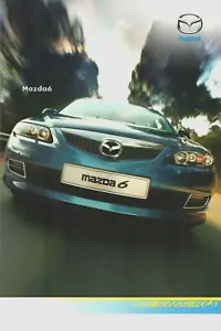 Mazda 6 2005-06 UK Market Sales Brochure Sport TS2 TS S Saloon Hatchback Estate - Picture 1 of 3