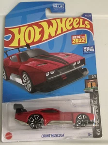 2022 Hot Wheels Car Count Muscula Package Damaged - Picture 1 of 3