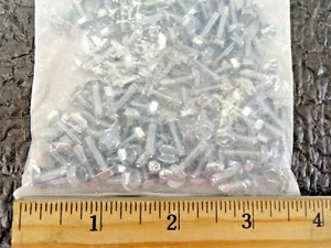 1/2" Hardened Steel Thread Cutting Screw with Hex Washer Head Type; PK100, (RG) - Picture 1 of 3