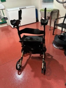 High walker for back problems and tall people. Cupholder and storage compartment - Picture 1 of 2