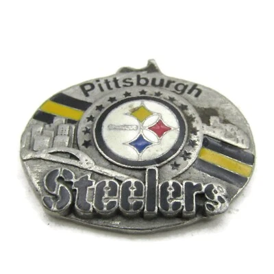 Pieza de metal de peltre Pittsburgh Steelers (llavero roto) Foto 1 de 4