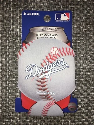 LOS ANGELES DODGERS MLB ENFRIADOR DE LATAS DE BÉISBOL PLEGABLE AISLADO PORTABOTELLAS Foto 1 de 2