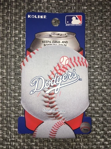 LOS ANGELES DODGERS MLB BASEBALL CAN COOLER COLLAPSIBLE INSULATED BOTTLE HOLDER Cover
