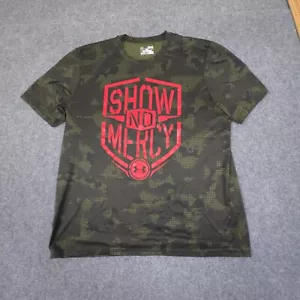 Under Armour Shirt Mens MEDIUM Green Camo Short Sleeve T-Shirt Graphic Size M - Picture 1 of 9