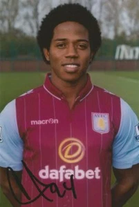 ASTON VILLA: CARLOS SANCHEZ SIGNED 6x4 PORTRAIT PHOTO+COA - Picture 1 of 1