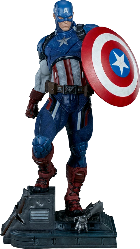 Marvel Comics Classic Captain America Premium Format Figure Sideshow Statue