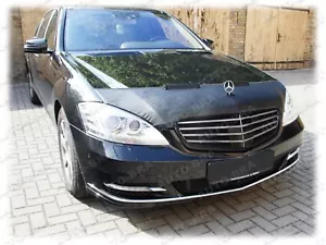 BRA für Mercedes S-Klasse W221 2005 - 2013 Steinschlagschutz Haubenbra Tuning - Bild 1 von 3