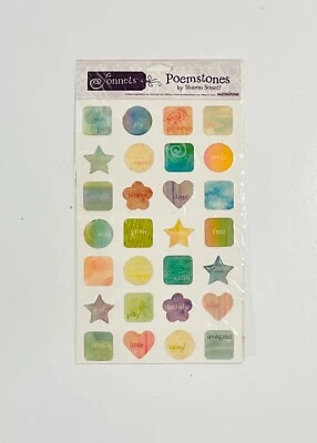 Creative Imaginations Sonnets Poemstones por Sharon Soneff - Imagem 1 de 3