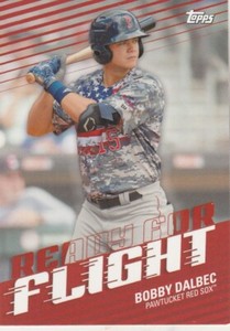 2020 TOPPS PRO DEBUT BOBBY DALBEC 3B RED SOX ROOKIE #RFF-BD READY FOR FLIGHT