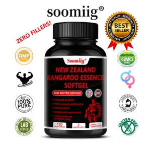 Nueva Zelanda Kangaroo Essence 30 A 120 Cápsulas Apoyo Salud Hombre - NUEVO - Imagen 1 de 12