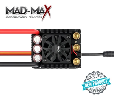 MADMAX-8 HV ESC 3-8S LiPo 33.6V 1/5 RC Car Brushless Motor (*NO TARIFFS TO USA) - Image 1 of 4