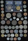 50 OLD MIDEAST COINS EGYPT MOROCCO ISRAEL & MORE *NICE* SEE PICS* NO RESERVE