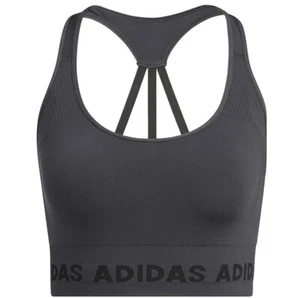 Sujetador Adidas Mujer Training Marca Aeroknit Gris XS - Imagen 1 de 3