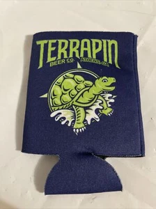 Terrapin Beer Co. Green Turtle Logo Athens, GA Can Bottle Coolie Koozie Wrap. - Picture 1 of 2
