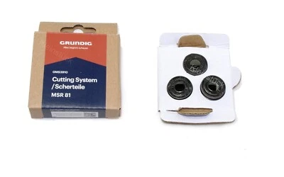 Grundig Ersatzpack GMS 3910  MSR 81 für MS 8130 R, 3 Ersatzmesser für Rasierer - Bild 1 von 4