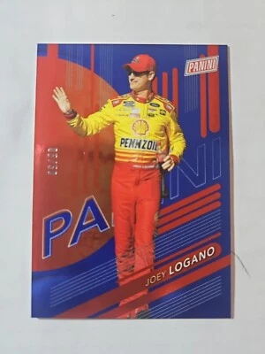 2024 Panini Nationals Exclusive #48  Joey Logano Blue Foil /50 NASCAR Collection - Image 1 of 2