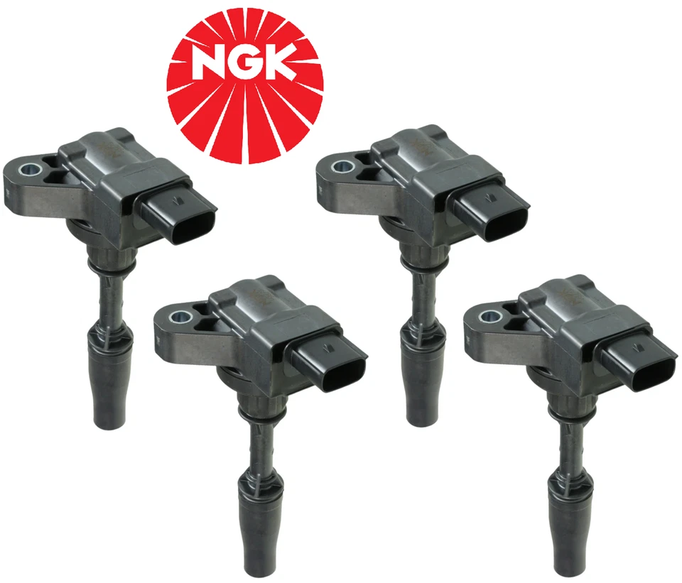 Set of 4 NGK Ignition Coils for Cadillac ATS 2013 - 2019, CT6, CTS 2014 - 2019 - Image 1 of 1