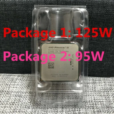 AMD Phenom II x6 1055T CPU Six Core 2.8GHz 6MB 95W/125W Socket AM3 Processors - Image 1 of 4