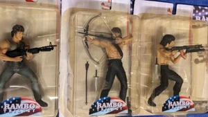 Rambo Trilogy Mirage Figure's Set Of 3 - Picture 1 of 8