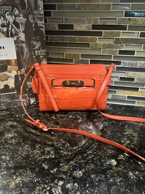 Bolso Bandolera Coach Swagger Muñequera Cuero de Cocodrilo Exótico 53108 Foto 1 de 4