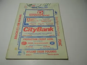 Elenco telefonico rurale vintage 1981 Lee County Illinois - M23 - Foto 1 di 6