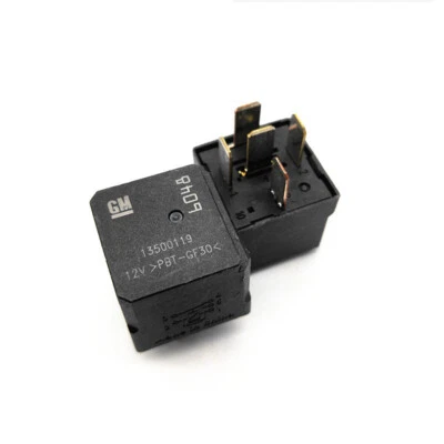 2PCS 13500119  4RD 007 794-72 GM 6048 Motors Automotive relay 12VDC 5-prong - Image 1 of 2