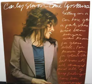 CARLY SIMON COME UPSTAIRS (VG+) BSK-3443 LP VINYL RECORD - Picture 1 of 4