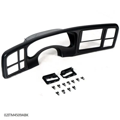 CROSSDESIGN Fit For Silverado Sierra 1999-02 Truck Double Din Stereo Radio Dash Installation