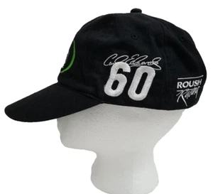 Gorra de béisbol Level Racing Carl Edward 16 Roush Racing en relieve de algodón se adapta a la mayoría - Imagen 1 de 13