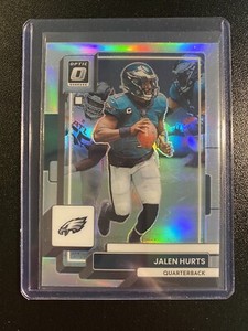 2022 Panini Donruss Optic Jalen Hurts Optic Holo Prizm #157 Philadelphia Eagles
