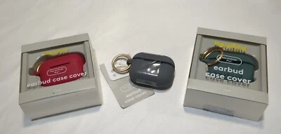 Heyday Apple AirPods Pro 3 Pk Funda de Silicona con Clip - Magenta, Gris y Verde Foto 1 de 4