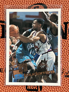 1995-96 Topps Rookie Card Damon Stoudamire #257 RC Raptors