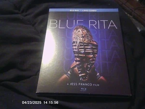 Blue Rita (1977) Jess Franco Full Moon 2-Disc with slipcover LIKE NEW Blu-ray - Picture 1 of 3